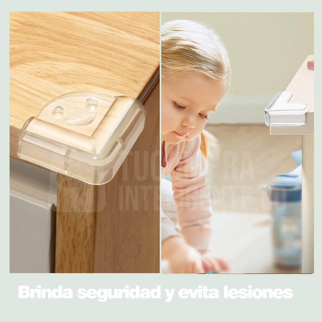 Protectores de Esquina en Silicona | Seguridad en el Hogar.