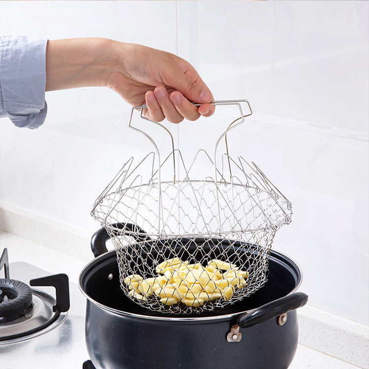 CESTA PLEGABLE MULTIUSOS® / IDEAL PARA LA COCINA