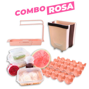 COMBO ROSA / Cocina Ordenada Y Moderna