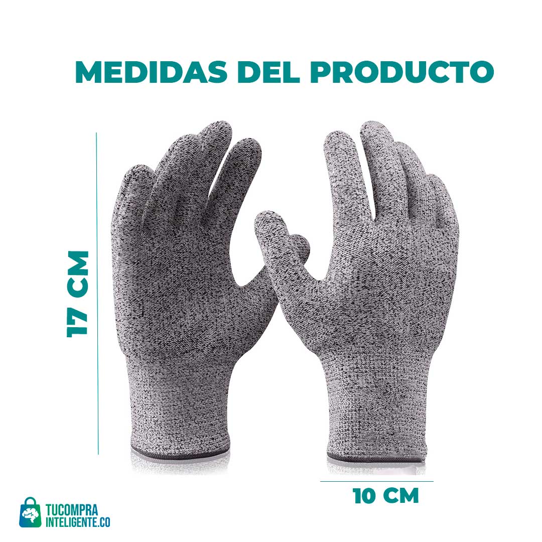 GUANTES ANTICORTE - PROTEGE TUS MANOS