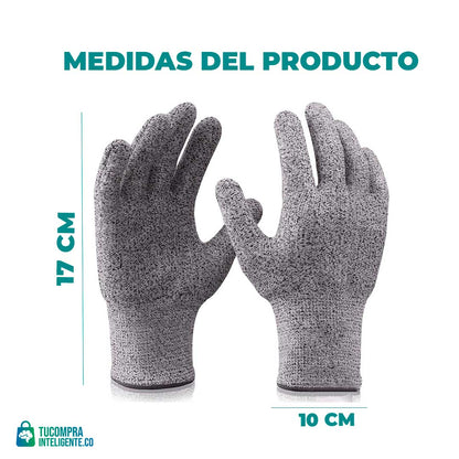 GUANTES ANTICORTE - PROTEGE TUS MANOS