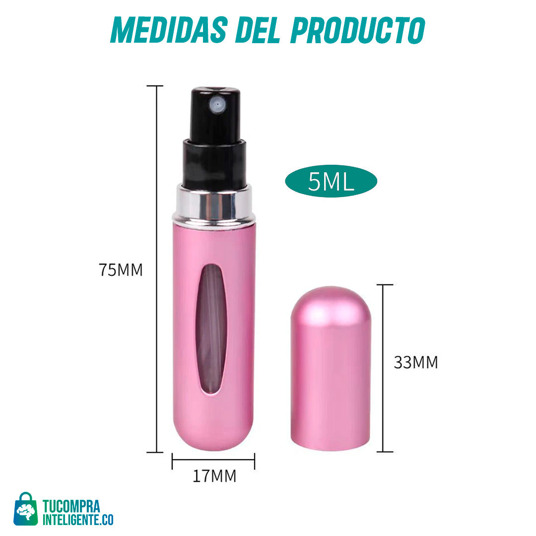 Mini Perfumeros Recargables / Llévalo a todas partes