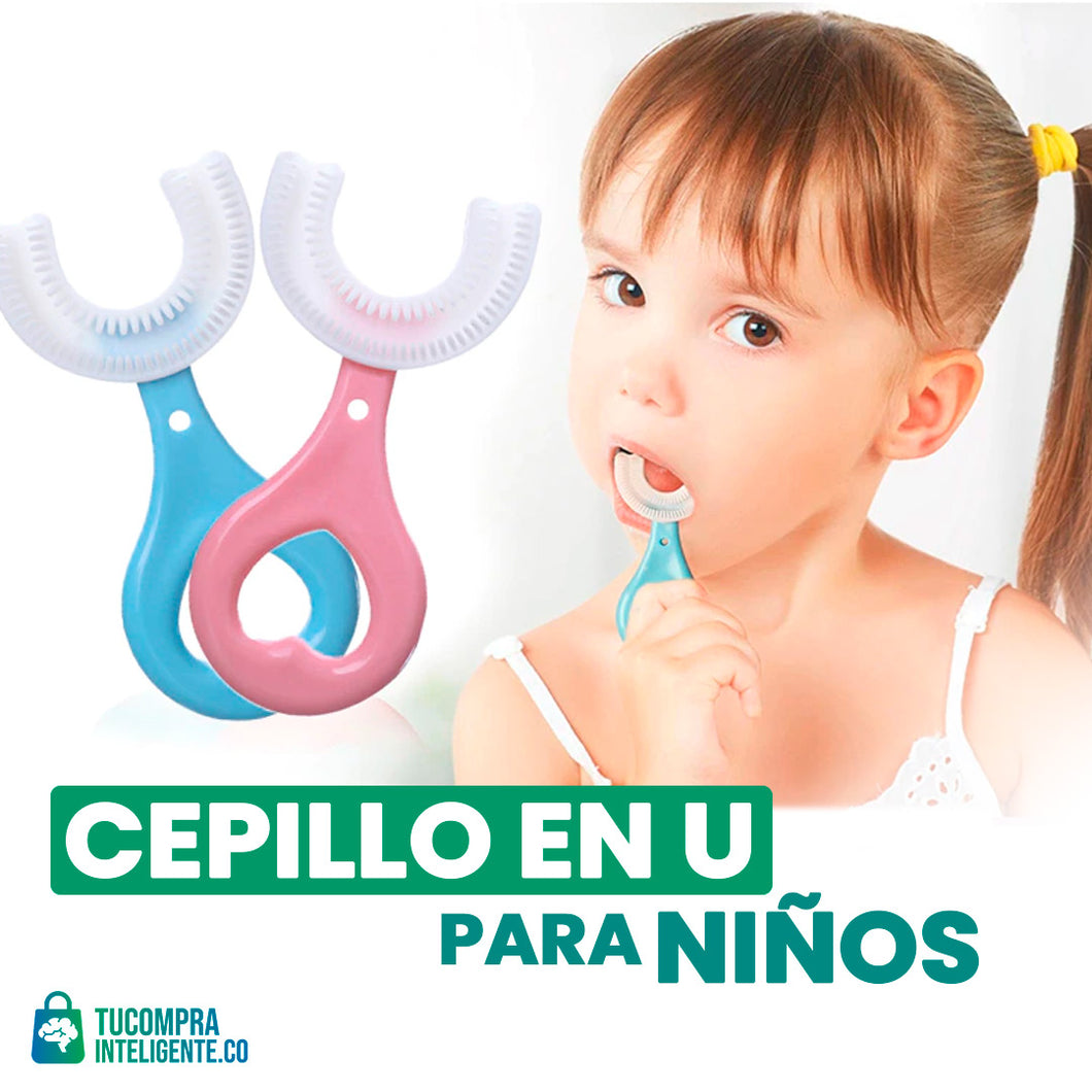 Cepillo En U Para Niños / Protege sus dientes