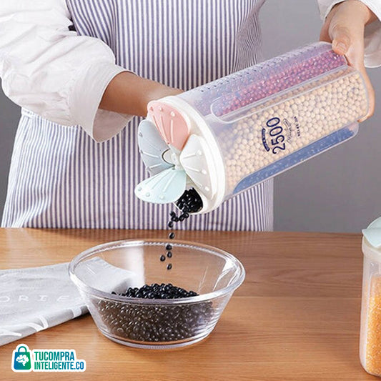 Dispensador de Granos y Cereales / Orden en la cocina