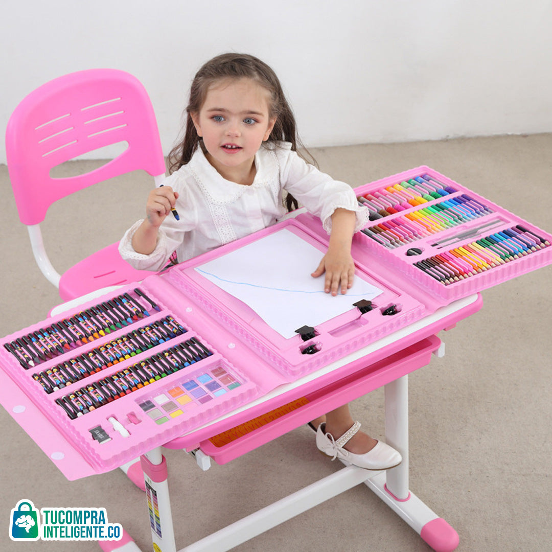 🧑‍🎨 Set de Arte 208 piezas 🧑‍🎨/ Un Mundo de Posibilidades
