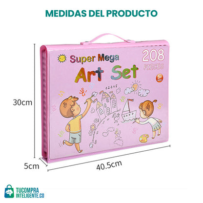 🧑‍🎨 Set de Arte 208 piezas 🧑‍🎨/ Un Mundo de Posibilidades