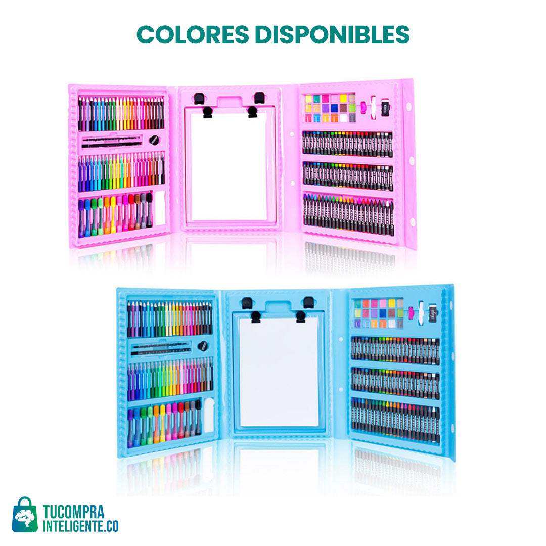 🧑‍🎨 Set de Arte 208 piezas 🧑‍🎨/ Un Mundo de Posibilidades