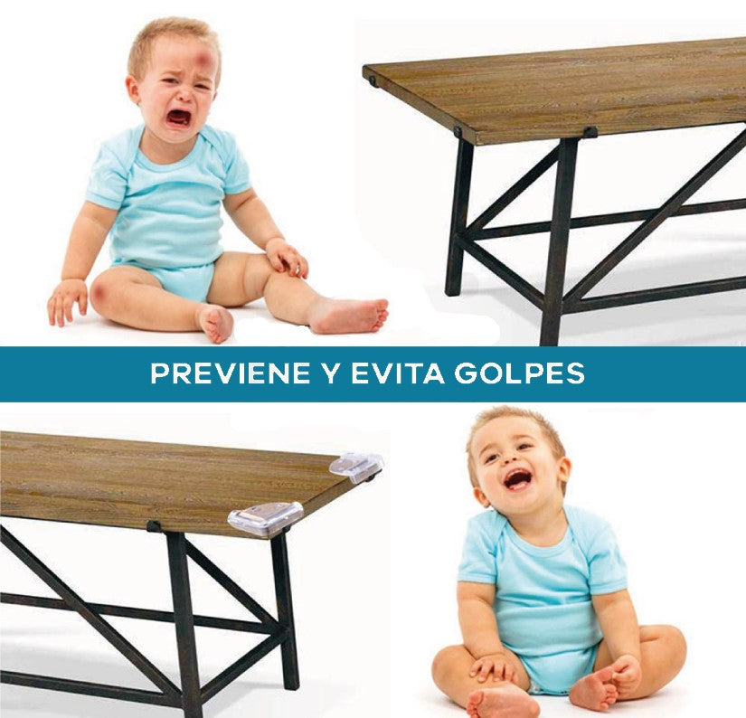 Protectores de Esquina en Silicona | Seguridad en el Hogar.
