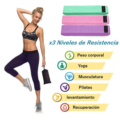 BANDAS DE RESISTENCIA EN TELA- EJERCICIO ADECUADO