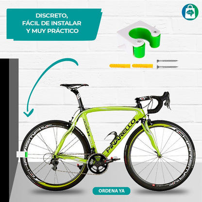 SOPORTE BICICLETA RUTA / Discreto, Práctico y Funcional