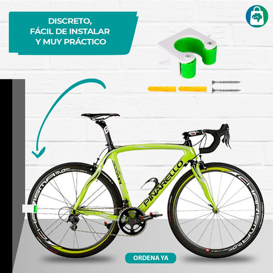 SOPORTE BICICLETA RUTA / Discreto, Práctico y Funcional