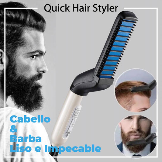 Plancha Multifuncional para Barba y Cabello®/  Tu estilo todos los días.