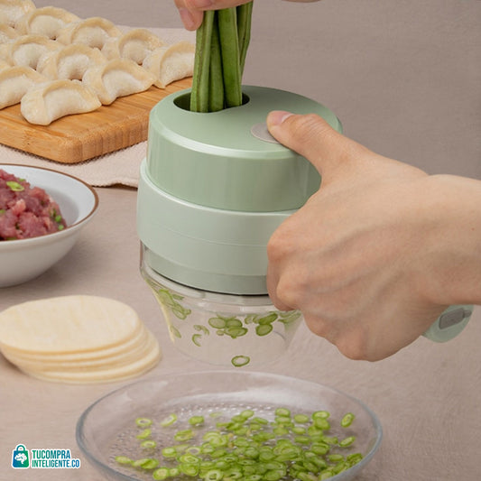 Cortador de Verduras Eléctrico / Multifunción rápido y fácil.
