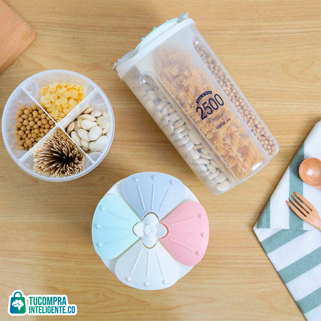 Dispensador de Granos y Cereales / Orden en la cocina