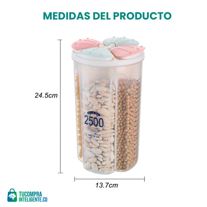 Dispensador de Granos y Cereales / Orden en la cocina