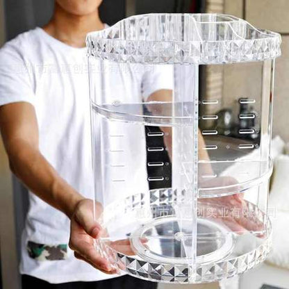 ORGANIZADOR DE MAQUILLAJE GIRATORIO 360°