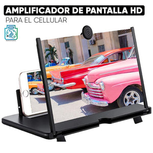 Amplificador de Pantalla HD para celulares.