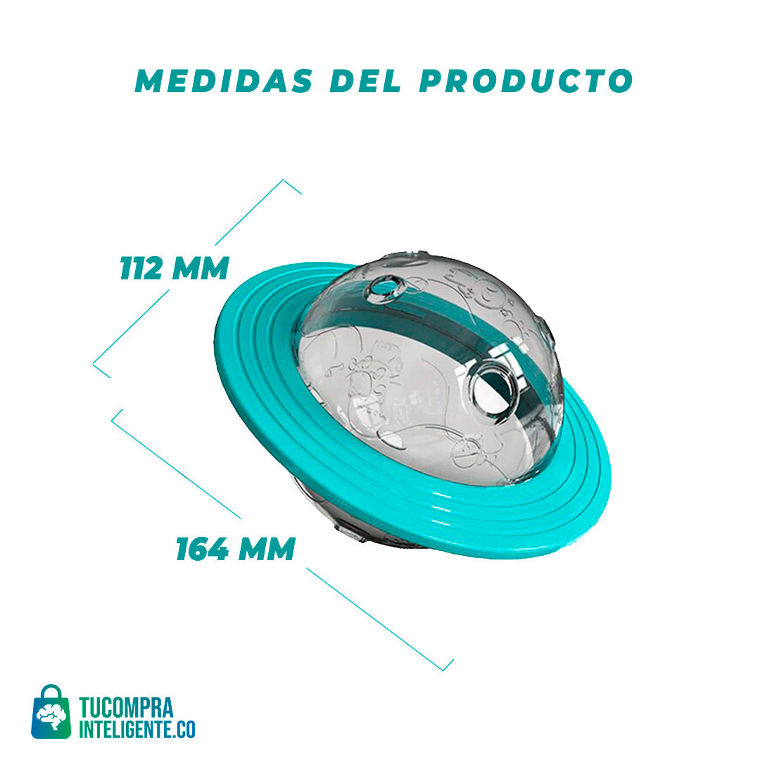 JUGUETE INTERACTIVO® / DISPENSADOR DE ALIMENTOS PARA MASCOTAS