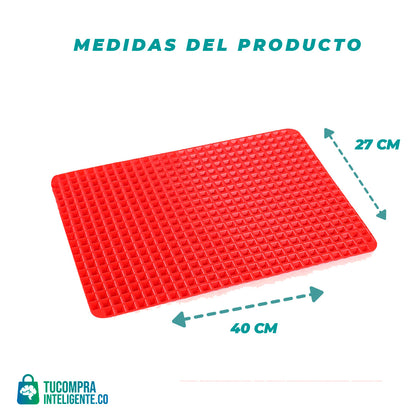 BANDEJA EN SILICONA PARA HORNEAR ®/ COCINA SALUDABLE