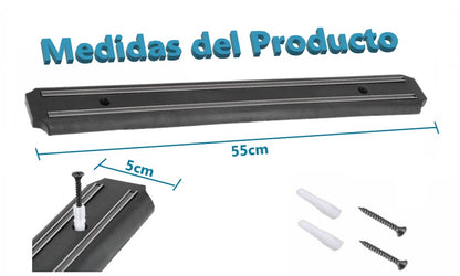 BARRA MAGNÉTICA MULTIFUNCIONAL 55CM® / TODO A TU ALCANCE