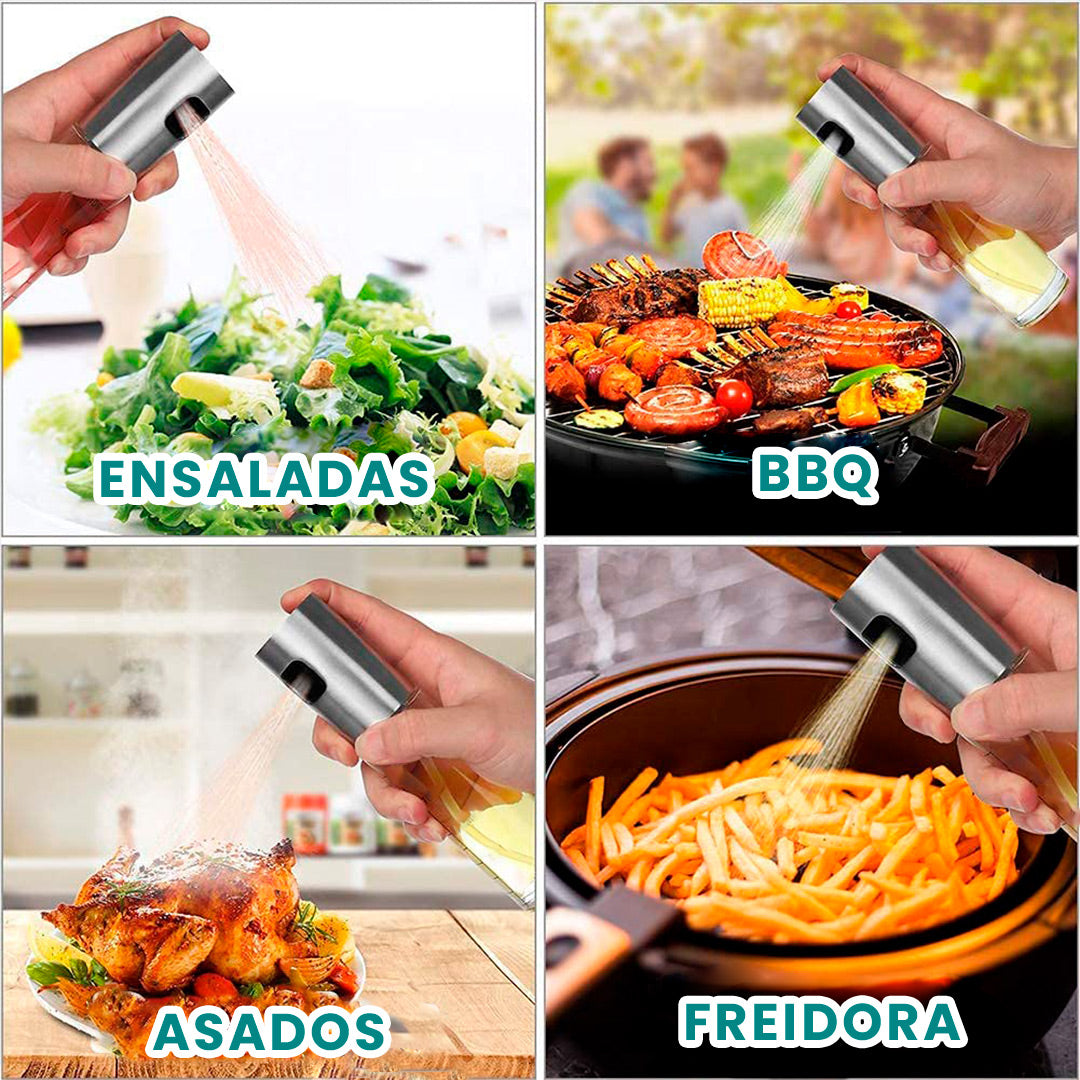 Dosificador De Aceite x 2 / Cocina Saludable