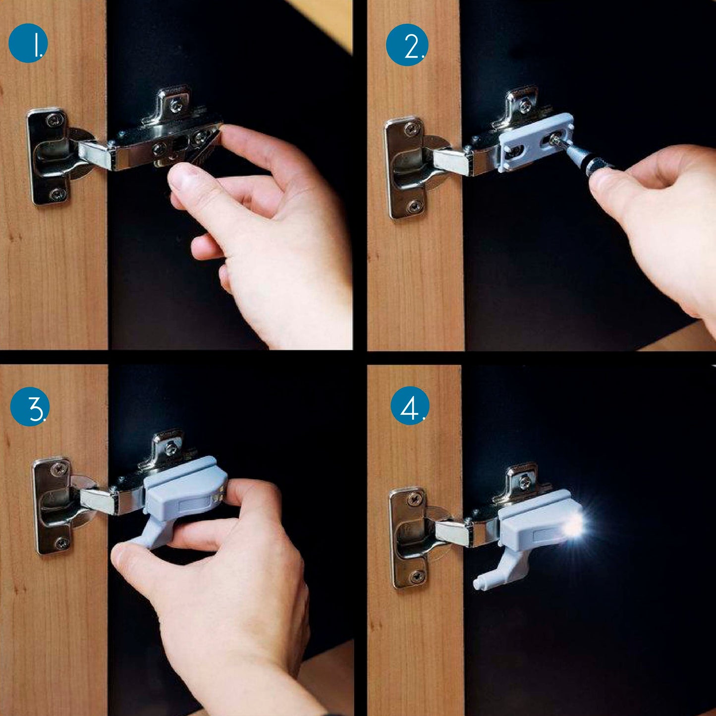 LUZ LED PARA BISAGRAS LIGHT UP®