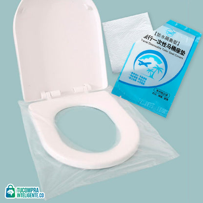 Protectores Desechables Para Baño/  Práctico y seguro.
