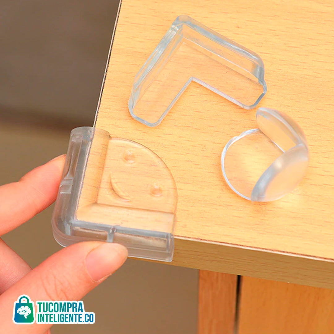 Protectores de Esquina en Silicona | Seguridad en el Hogar.