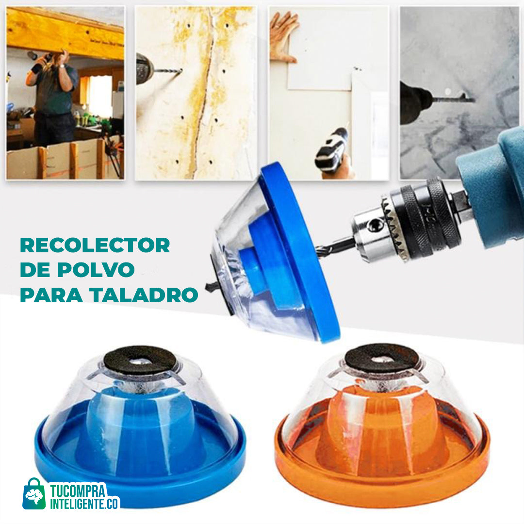 RECOLECTOR DE POLVO PARA TALADROS / PRÁCTICO Y FUNCIONAL