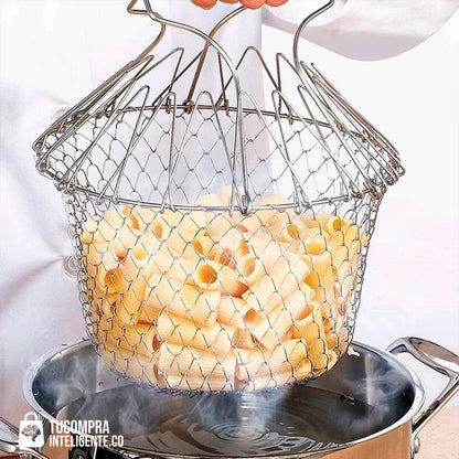 CESTA PLEGABLE MULTIUSOS® / IDEAL PARA LA COCINA