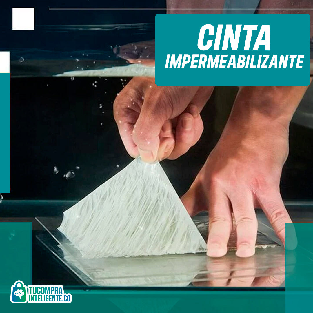 Cinta Impermeabilizante / Práctica y funcional.